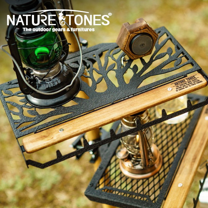 ネイチャートーンズ ザ ポールグリップテーブル タイジュ バージョン NATURE TONES THE POLE-GRIP TABLE Taijyu version PGT-TJ 小型テーブル 収納テーブル