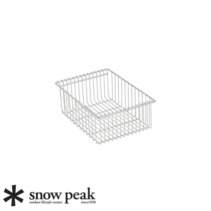 トレー スノーピーク Snow Peak メッシュトレー 1ユニット 深型 CK-225 アイアングリルテーブル IGTかご 水切りかご 