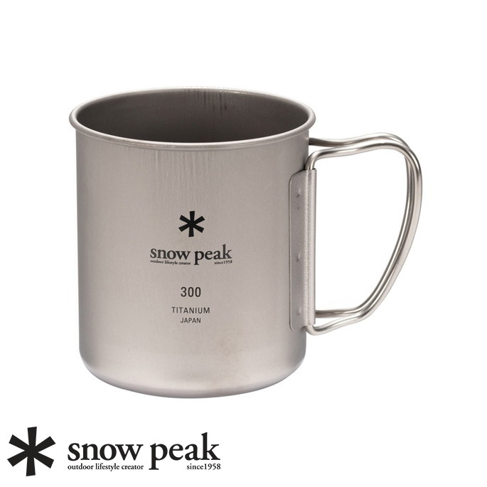 テーブルウェア スノーピーク Snow Peak チタンシングルマグ 300 MG-142 キャンプ テーブルウェア チタンシングルマグ 