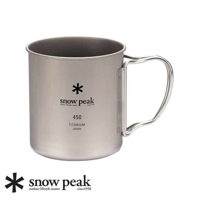 マグ スノーピーク Snow Peak チタンシングルマグ 450 titanium single mug 450 MG-143 チタンマグ 