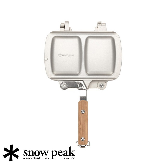 ホットサンドクッカー スノーピーク Snow Peak ホットサンドクッカー トラメジーノ Hot sandwich cooker Tramesino GR-009R ホットサンドメーカー