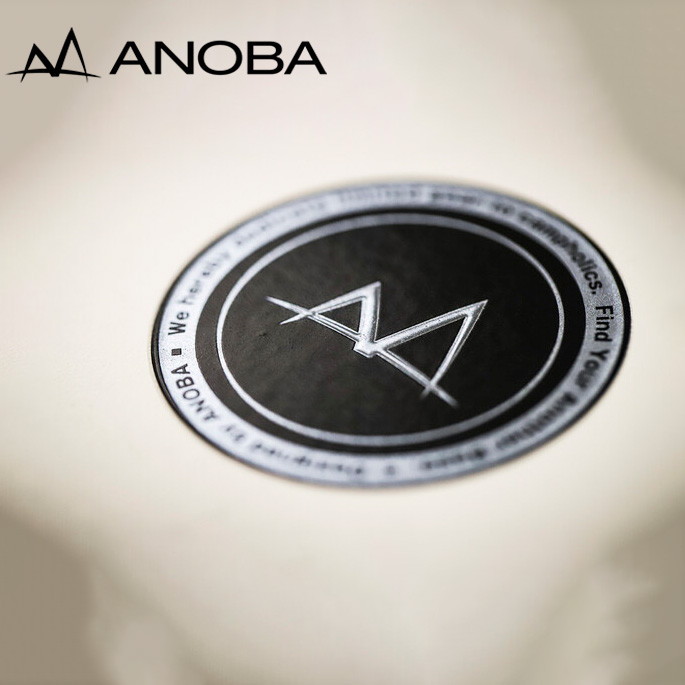 ステッカー アノバ ANOBA マキエステッカー MAKIE STICKER AN051 ロゴステッカー シール カッティングステッカー 