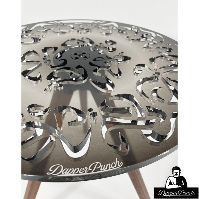 プレート ダッパーパンチ Dapper Punch アクリル板 10mm acrylic plate 400π  アクリルプレート テーブル 照明アクセサリー