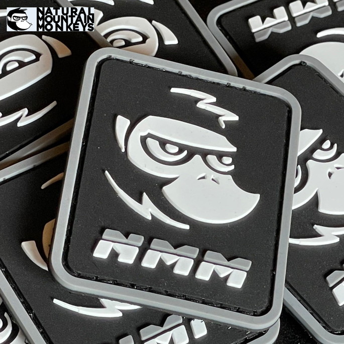 ワッペン ナチュラルマウンテンモンキーズ NATURAL MOUNTAIN MONKEYS  猿ワッペン【Tactical】  モチーフワッペン PVCワッペン