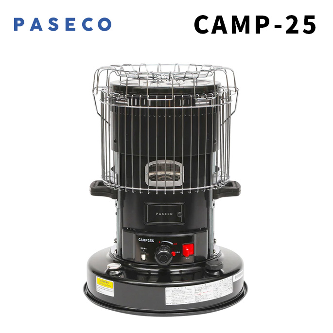 ストーブ パセコ PASECO 対流形石油ストーブ CAMP-25 PASECO CAMP-25  暖房器具 防寒 灯油 石油 ヒーター 