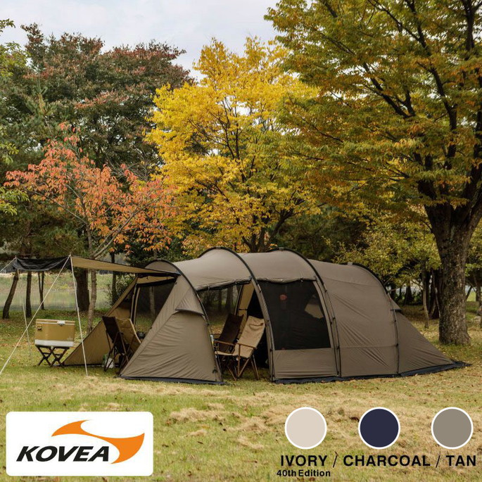 テント コベア KOVEA ゴーストプラス GHOST PLUS keco9to トンネルテント 2ルームテント キャンプ用品 アウトドア