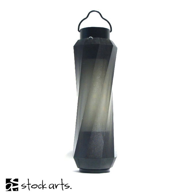 ランタンカバー ストックアーツ stock arts. go-st MINIMA Light専用捩れカバー go-st-distortion black for MINIMA Light  ランタンパーツ LEDグローブ