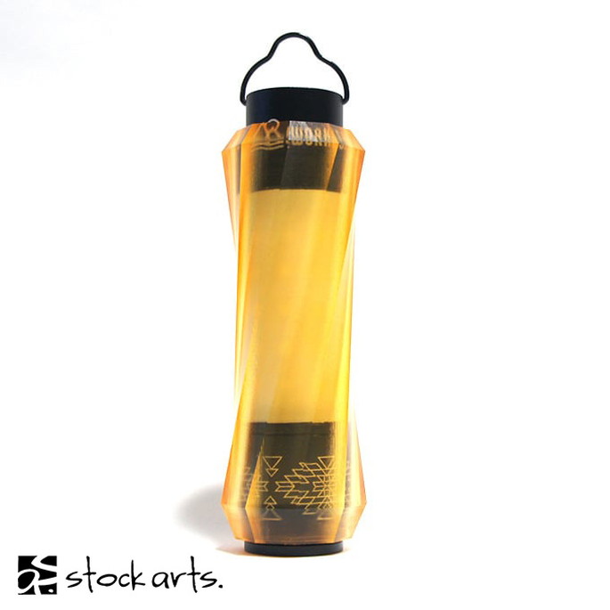 ランタンカバー ストックアーツ stock arts. go-st MINIMA Light専用捩れカバー go-st-distortion umber for MINIMA Light  ランタンパーツ LEDグローブ