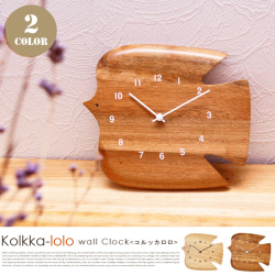 インターフォルム INTERFORM コルッカロロ Kolkka-lolo CL-3363  掛け時計