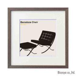 絵画 ジェーアイジー JIG 安川 敏明 Toshiaki Yasukawa「Barcelona Chair」 ITY-62305 美術 アート