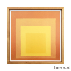 絵画 ジェーアイジー JIG ヨゼフ・アルバース Josef Albers「Homage To The Square」 IJA-62133 美術 アート