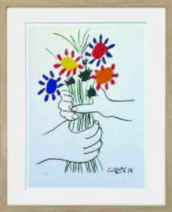 Pablo Picasso Le Bouquet アートフレーム IPP-63023 ラフィナート
