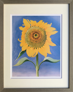 Georgia O’Keeffe SUNFLOWER, NEW MEXICO, 1935 アートフレーム IGO-62781 ラフィナート