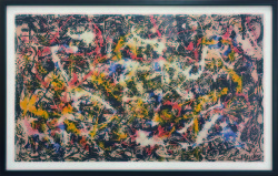 Jackson Pollock CONVERGENCE アートフレーム IJP-63071 ラフィナート