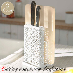 カッティングボード＆ナイフスタンド キリエ CUTTING BOARD & KNIFE STAND Kirie 6759 キッチンアイテム ヤマザキ YAMAZAKI