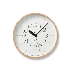 時計 タカタレムノス Lemnos リキ クロック アールシー 電波時計 RIKI CLOCK RC 電波時計 WR20-01 掛け時計 