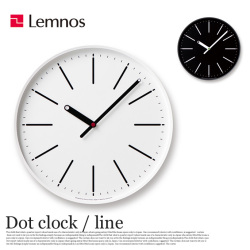 掛時計 ドットクロック ライン Dot clock line KK15-13 タカタレムノス Lemnos