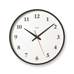 時計 タカタレムノス Lemnos プライウッド クロック 電波時計 Plywood clock 電波時計 LC21-06W 掛け時計 