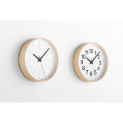 時計 タカタレムノス Lemnos ラインの時計 PLY Lines Clock PLY YK21-13 クロック 掛時計 壁掛け時計 