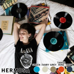 レコードプレーヤー ハモサ HERMOSA  Gadhouse Brad Retro record GAD001 インテリア アウトドア オーディオ