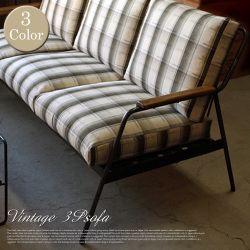 3人掛けソファ ヴィンテージ 3Pソファ vintage 3P SOFA SPC-3S-CH