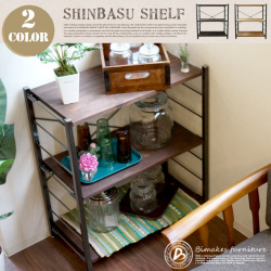 SHINBASU　SHELF（シンバスシェルフ）　BIMAKES　全2色 送料無料