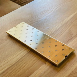 ハーフユニット用天板 ふた 802PRODUCTS ハーフユニット 真鍮 オールドバンダナ ステンボックスハーフユニット用リッド 