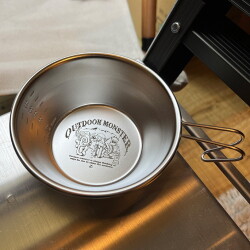 802プロダクツ 802PRODUCTS アウトドアモンスター シェラカップ OUTDOOR MONSTER 802-KOBO’S（802）shera cup 調理道具 計量カップ キャンプ用品 アウトドア 
