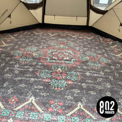インナーラグ 802プロダクツ 802PRODUCTS ヤクドーム350　インナーラグ オールドパキスタン YAKDOME350 inner rug OLD PAKISTAN  ラグ キャンプ用品