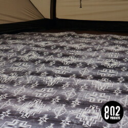 インナーラグ 802プロダクツ 802PRODUCTS ヤクドーム450　インナーラグ オルテガ YAKDOME450 inner rug  ORTEGA  ラグ キャンプ用品