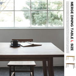 シーヴ SIEVE  merge dining table Lsize  マージ ダイニングテーブル