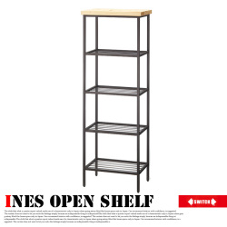 Ines open shelf SWITCH 送料無料