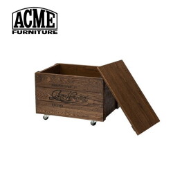 収納ボックス アクメファニチャー ACME Furniture アーヴィン クレート ボックスキャスター付き IRVIN CRATE BOX 22709970000270 木箱 コーヒーテーブル 机