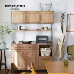 カップボード ジャーナルスタンダードファニチャー JOURNAL STANDARD FURNITURE ティバートン キッチンボードL 食器棚 キャビネット 収納家具 インテリア家具 