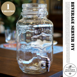 ビバレッジサーバー アイビー3リットル BEVERAGE SERVER IVY 3L M411-216 ダルトン DULTON ガラス瓶 ドリンクサーバー 蛇口付き