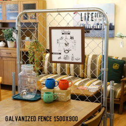 インテリア雑貨 ガルバナイズド フェンス 1500x900 フェンス パーテーション 間仕切り