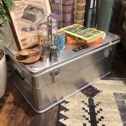コンテナ ダルトン DULTON アルミコンテナ「コンボイ2」エックスエル ALUMINUM CONTAINER "CONVOY2" XL H23-0667XL ボックス 収納