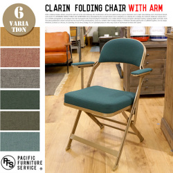 クラリンフォールディングチェアウィズアーム CLARIN FOLDING CHAIR WITH ARM SS3402AM チェア パシフィックファニチャーサービス PACIFIC FURNITURE SERVICE