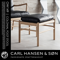 コロニアル フットスツール COLONIAL FOOTSTOOL OW149F オットマン