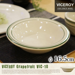 ヴァイスロイグレープフルーツ FROM U.S.A. VICEROY GRAPE FRUIT VIC-10 食器 ボウル 皿 アメリカンダイナーウェア VICEROY USA DINER WARE 電子レンジ対応 食洗器対応 耐熱 陶器