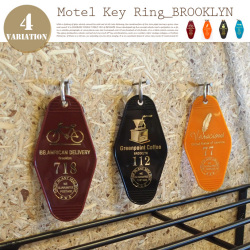 Motel Key Ring_BROOKLYN　トラディションアコースティック
