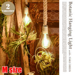 ハンギングライトウィズフェイクグリーンM APE-021FG 全2タイプ 送料無料