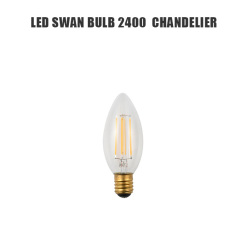 電球 スワンバブル シャンデリア LED電球