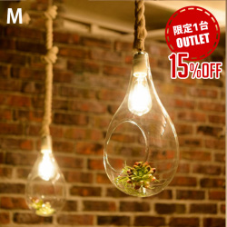【アウトレット★限定1台】ボタニックハンギングライトM  Botanic Hanging Light M APE-021WH ペンダントライト ビカーサ BICASA