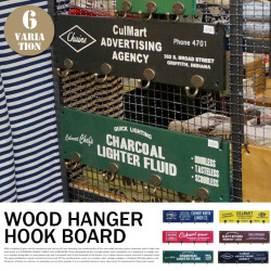 WOOD HANGER HOOK BOARD　101139　全5タイプ