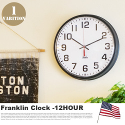 掛け時計 フランクリンクロック Franklin Clock 12BLQ インターゼロ