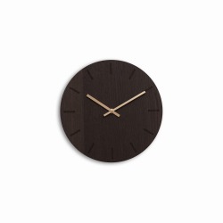 Hemverk Wall Clock Dark Oak φ280mm 掛け時計