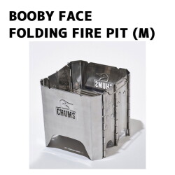 焚き火台 チャムス CHUMS ブービーフェイスフォールディングファイアピットM BOOBY FACE FOLDING FIRE PIT (M) CH62-1804　4550287286339 焚き火 BBQ 