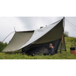 ハンモック ブッシュメントラベルギア BUSHMEN Travel Gear バガボンドモスキートネット VAGABOND Mosquito net BU VAMONET blk ハンモック 