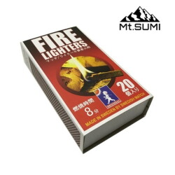 着火剤 キュリアス Curiace スミ ファイヤーライターズ SUMI FIRELIGHTERS  マッチ 